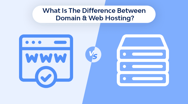 What Is The Difference Between Domain Hosting And Web Hosting