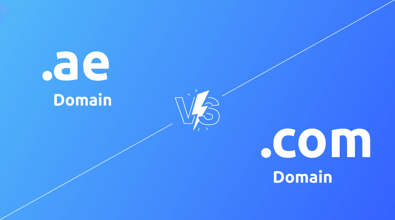 .ae Domain vs .com Domain