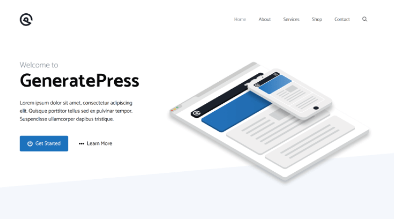 GeneratePress WordPress Elementor Themes