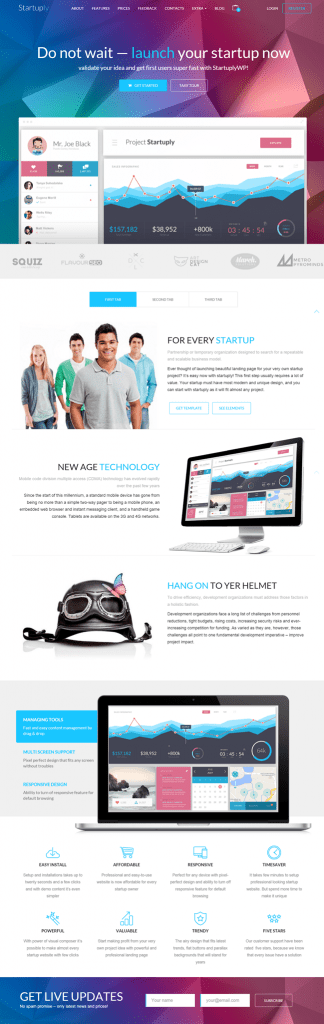 Startuply -Multipurpose startup theme