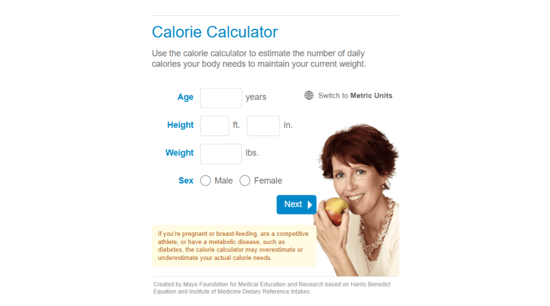 Calorie Calculator