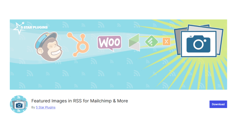 Featured Images in RSS for MailChimp