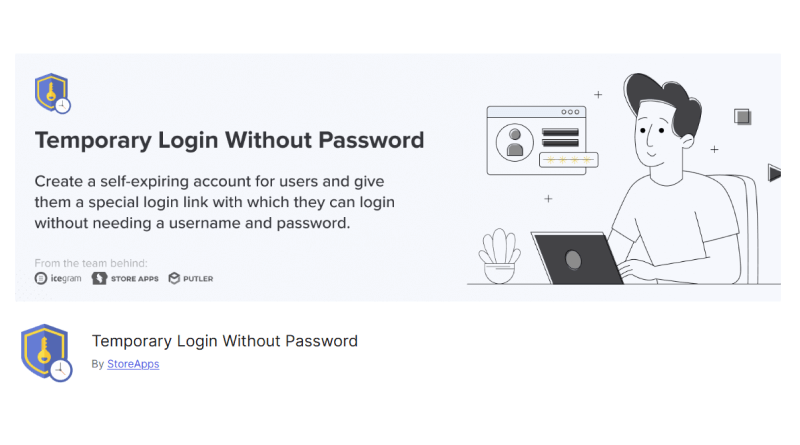 Temporary Login Without Password