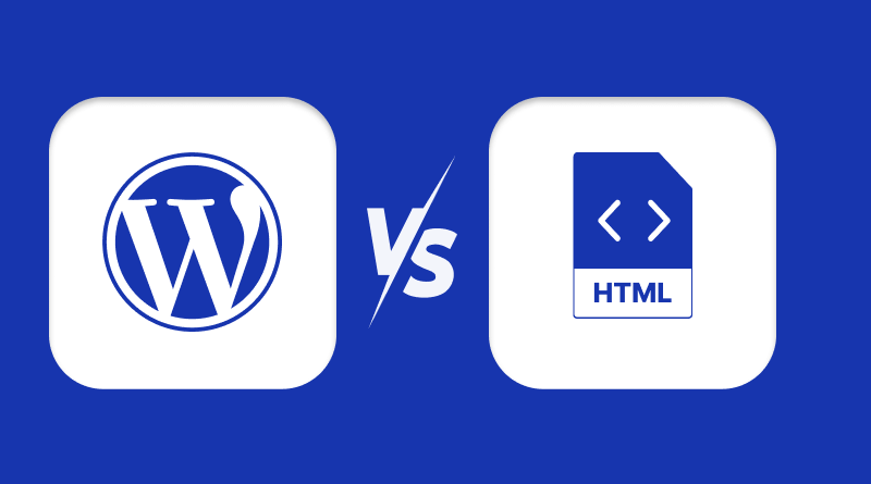 WordPress vs HTML