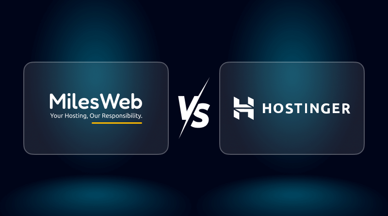 MilesWeb vs Hostinger